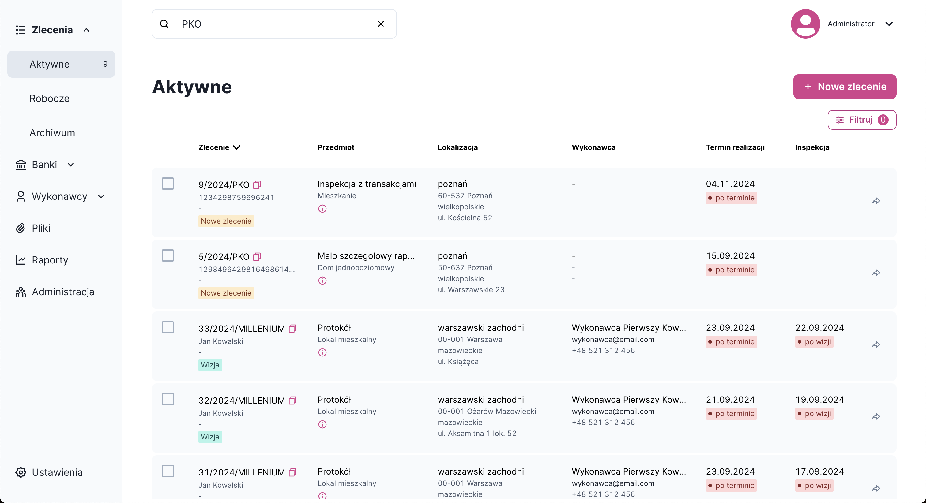 Banking & Real Estate SaaS screenshot 1